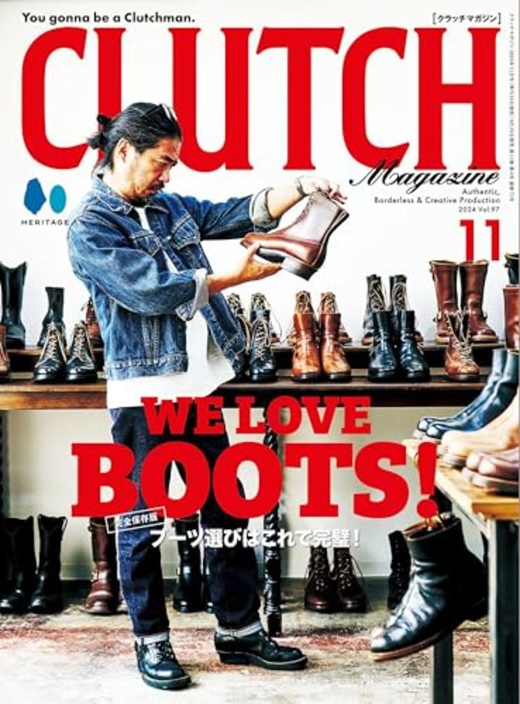 CLUTCH MAGAZINE November 2024 Japan Men's Fashion Culture Magazine F/S w/Track#