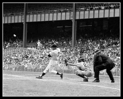 Mickey Mantle 7 New York Yankees 4x6 Picture Celebrity Print