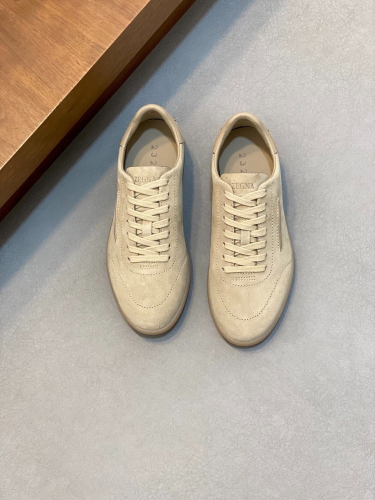 Zegna New Suede Sports Casual Shoes