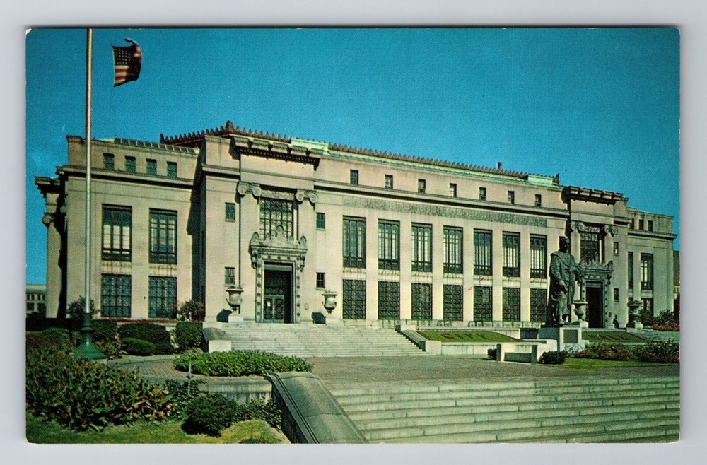 Columbus OH-Ohio, City Hall, Antique, Vintage Souvenir Postcard