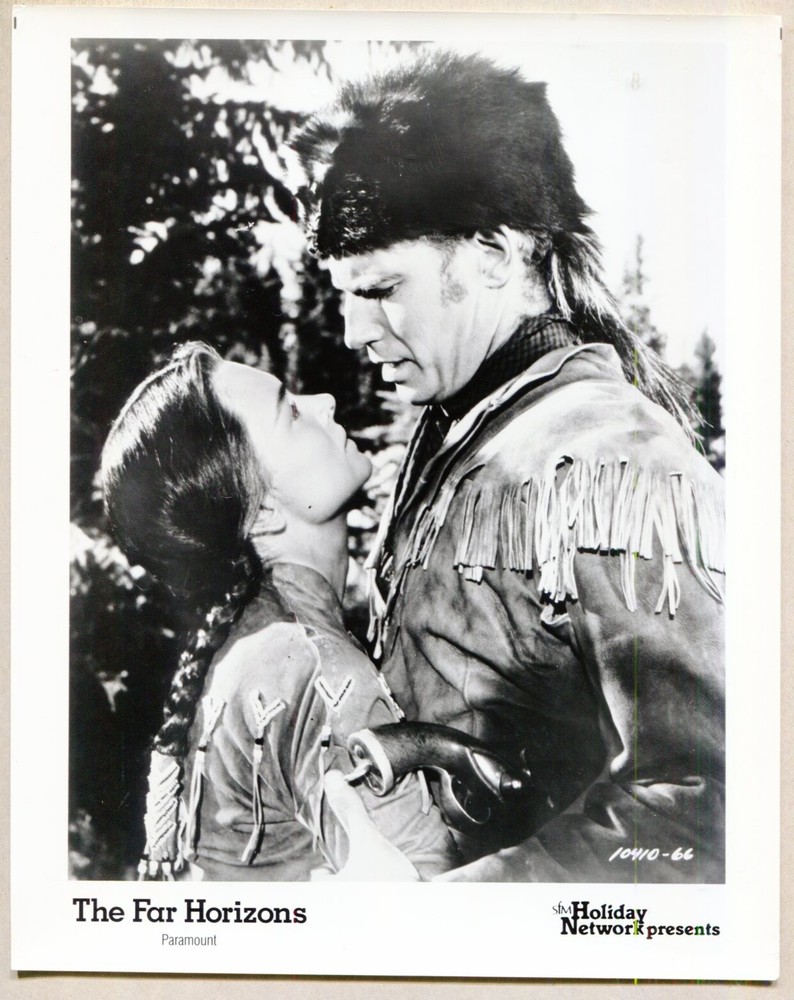 Charlton Heston & Donna Reed:  'The Far Horizons'  Press Photo P2H