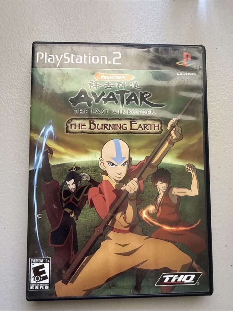 Avatar The Last Airbender: The Burning Earth Play Station 2 Tested (No Manual)