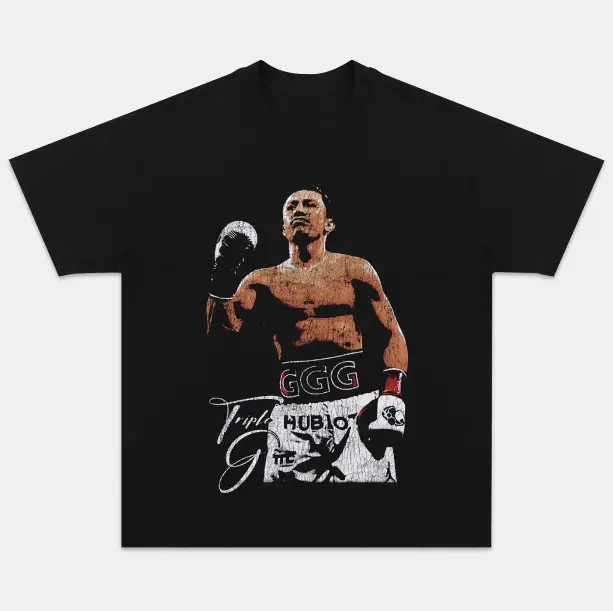 COMBATWEAR Triple G TEE, Unisex Boxing Shirt, UFC Graphic Boxing T-Shirt