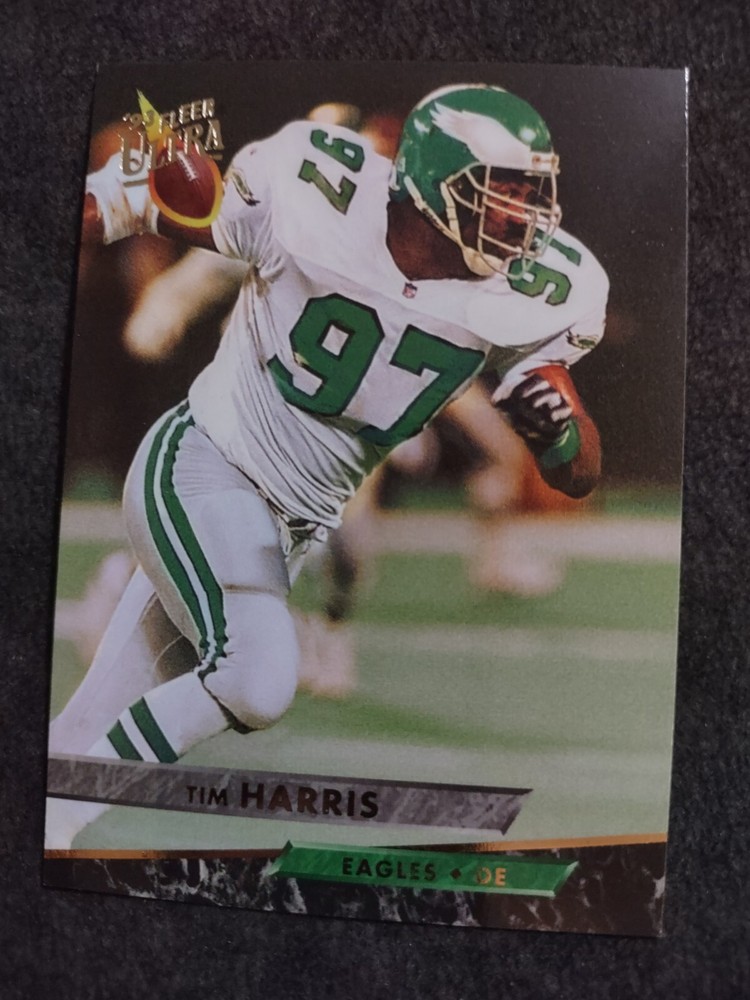 1993 Fleer Ultra Football Card #359 Tim Harris Philadelphia Eagles