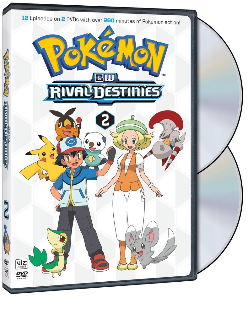 Pokemon: Black & White Rival Destinies Set 2 DVD NEW