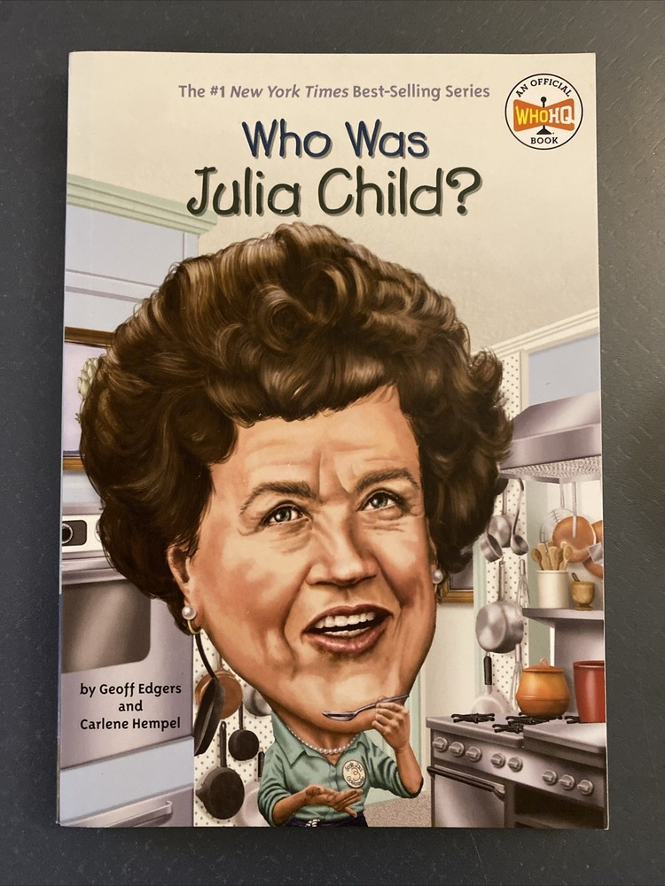 Who Was Julia Child? by Edgers, Geoff, Hempel, Carlene Paperback Book Biography