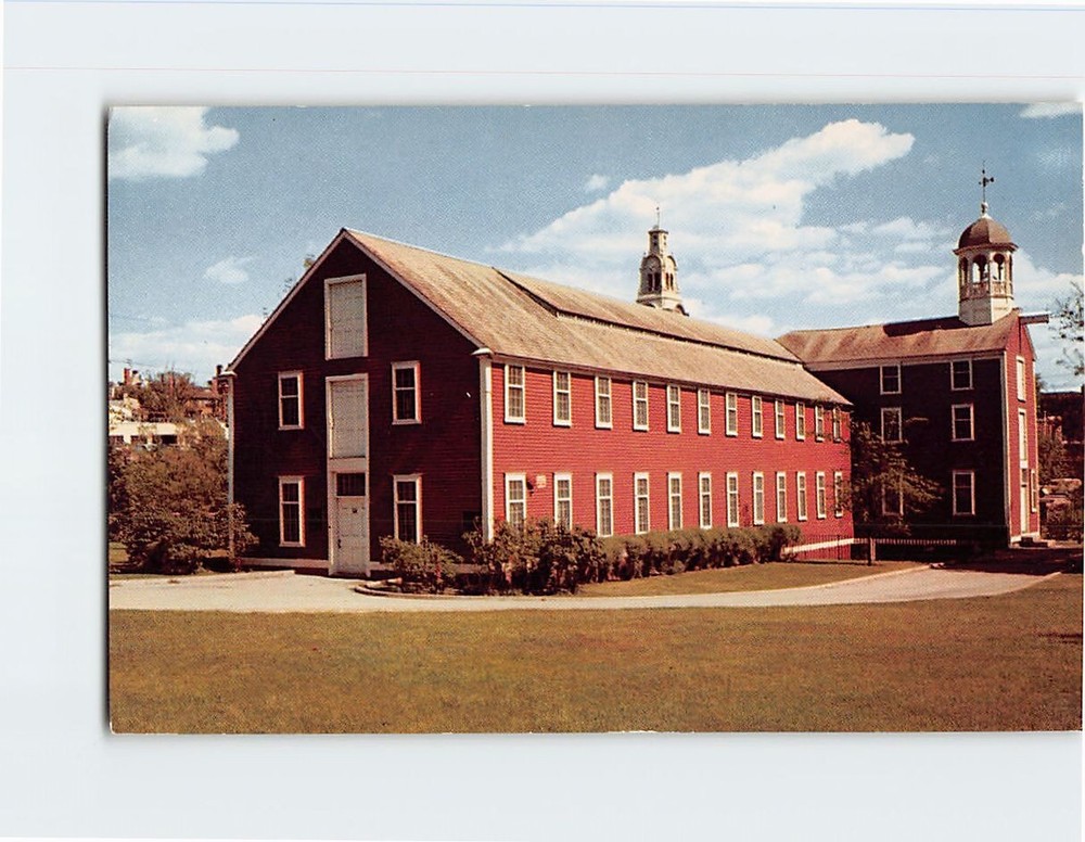 Postcard Old Slater Mill Pawtucket Rhode Island USA