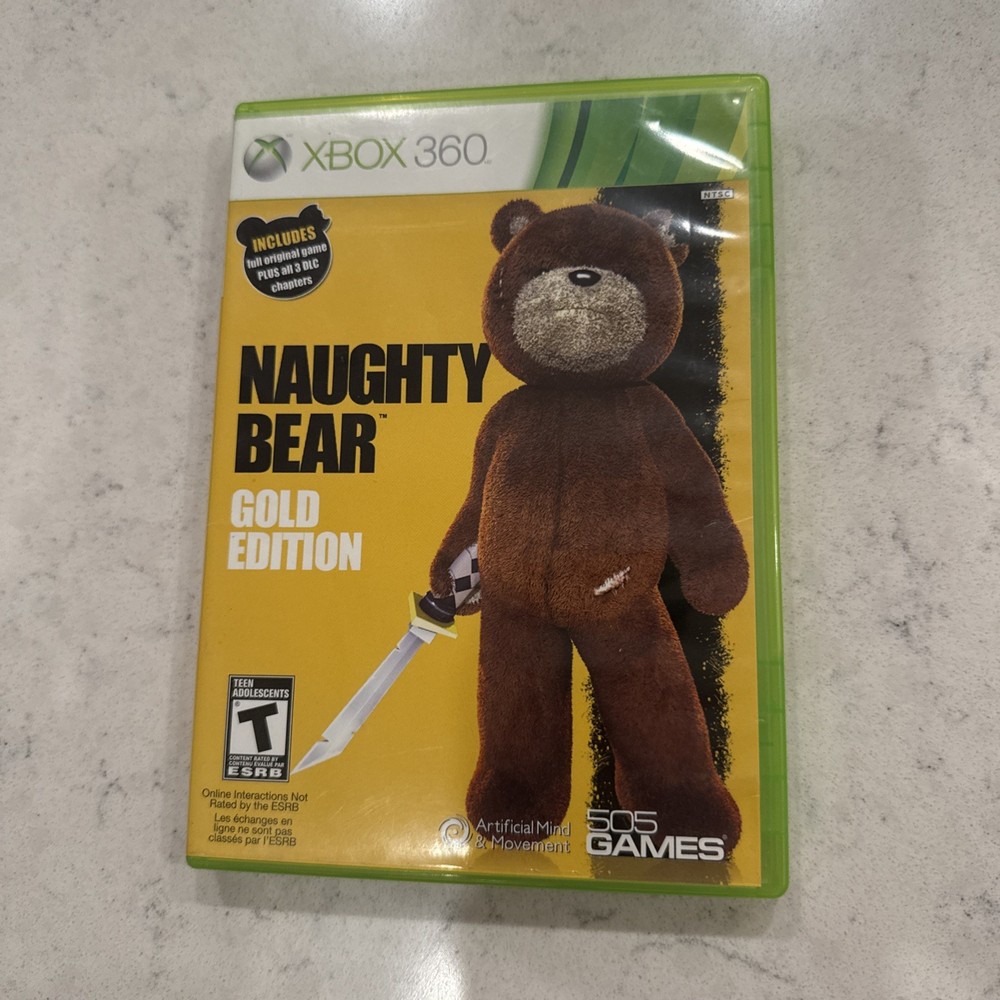 Xbox 360 Naughty Bear