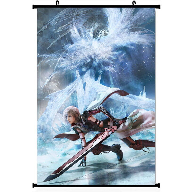 Final Fantasy FF13 Lightning Wall Art Print Poster US