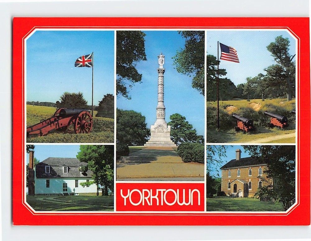Postcard Scenes & Views Yorktown Virginia USA