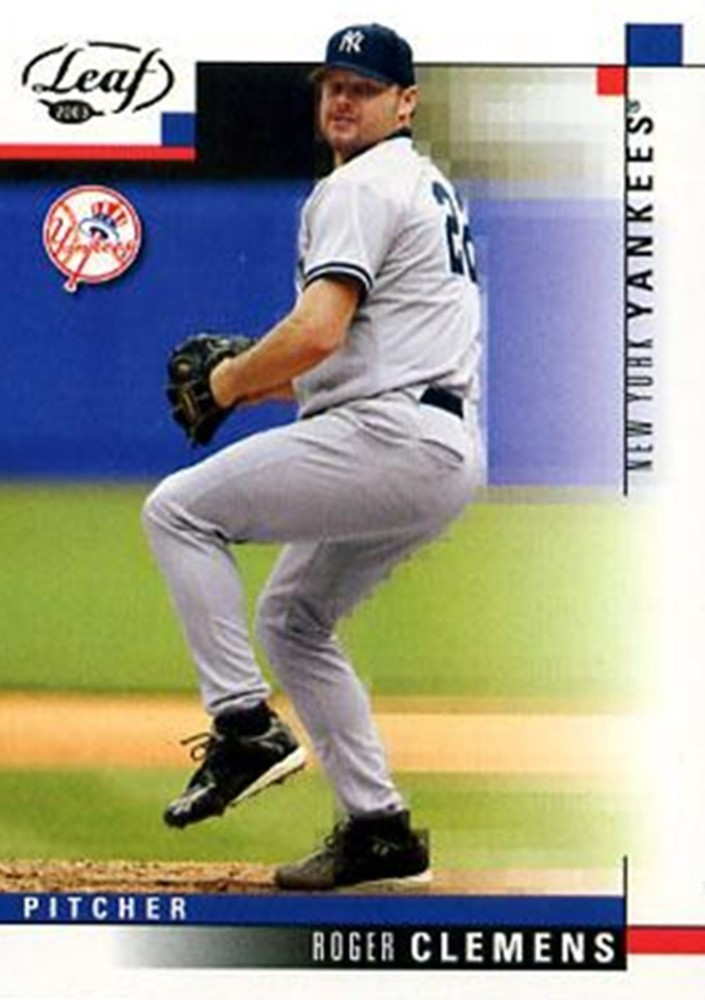 2003 Leaf #77 Roger Clemens New York Yankees