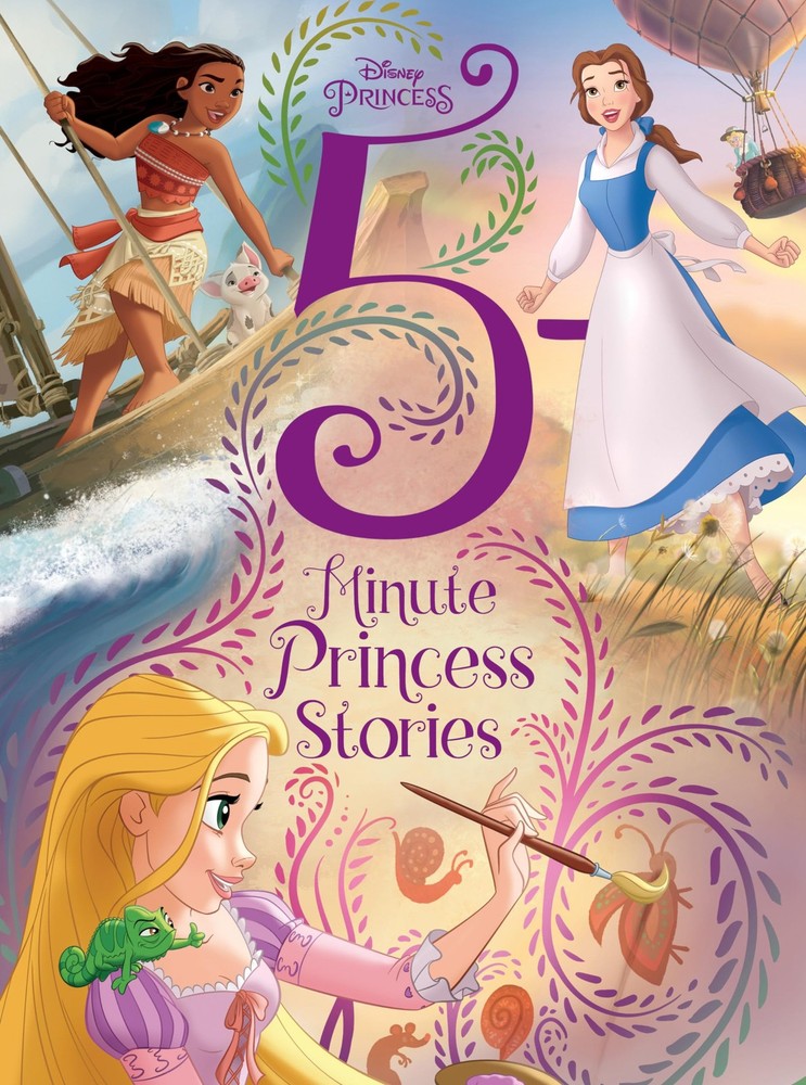 Disney Princess: 5-Minute Princess Stories -- Disney Books - Hardcover