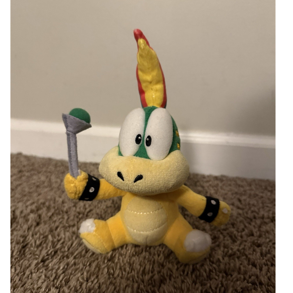 Lemmy Koopa Plush Doll - Super Mario Bros. Video Game Character Toy