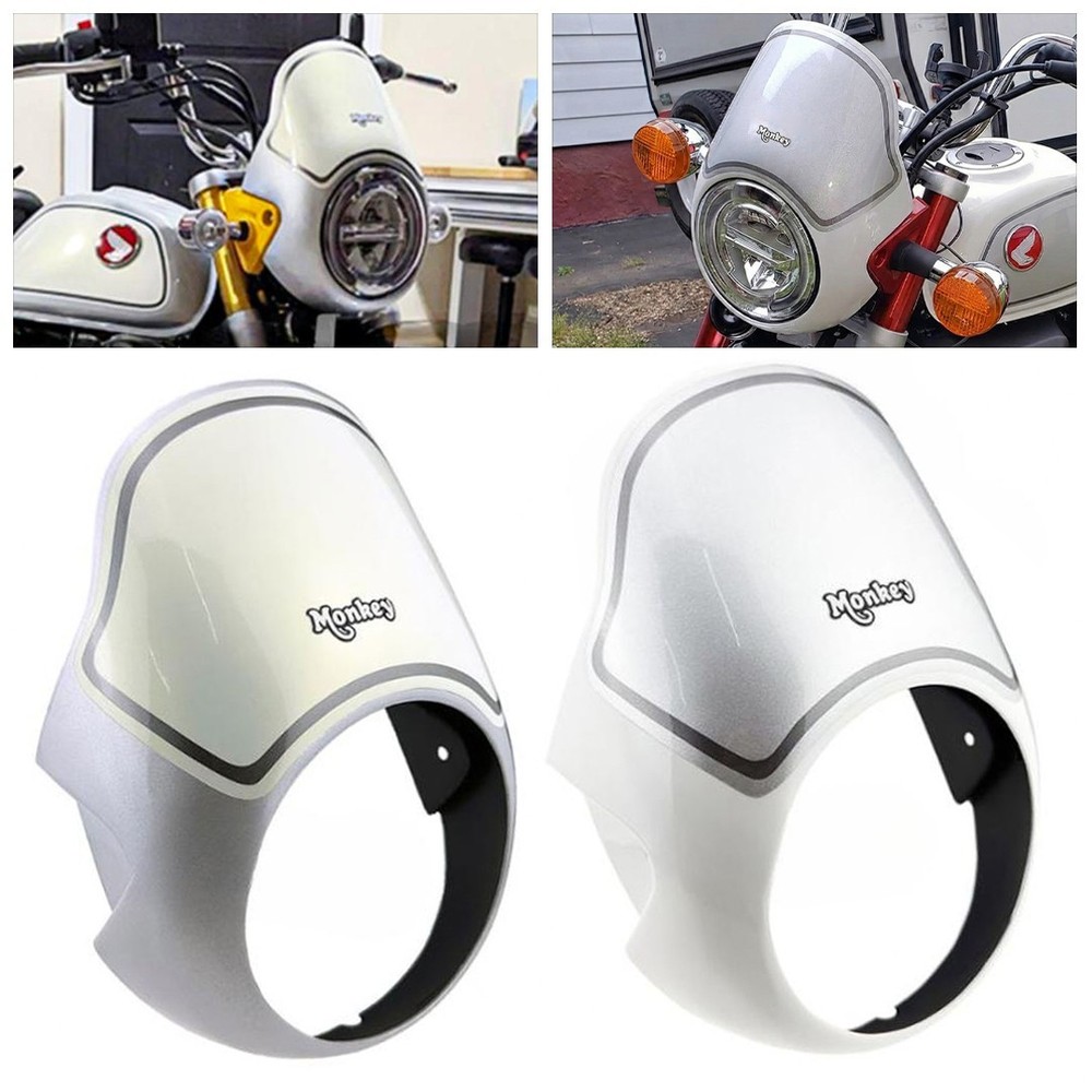 FIT HONDA MONKEY 125 Z 125 2024-2025 FRONT WINDSHIELD WINDSCREEN HEADLIGHT GUARD