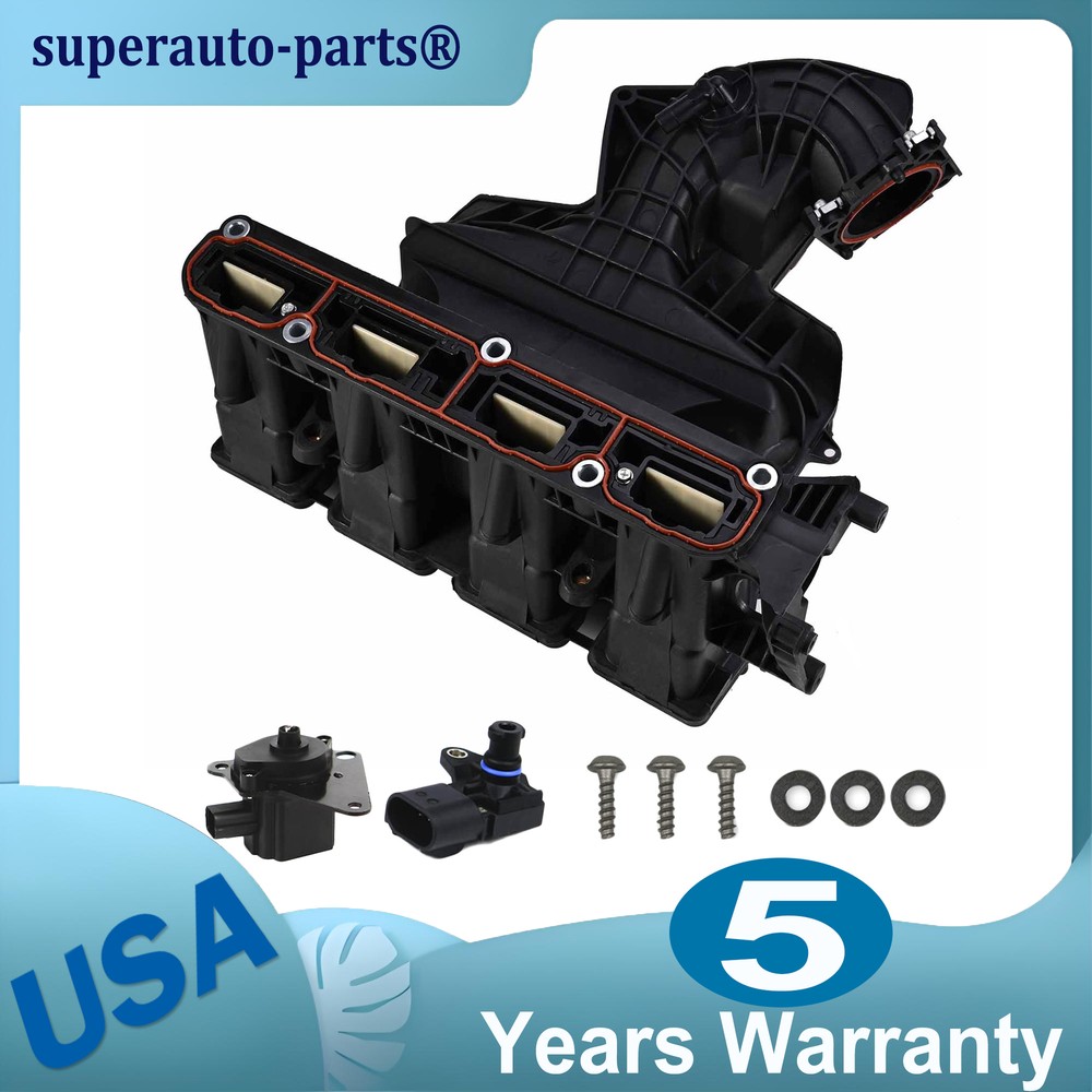 Intake Manifold+ Runner Control Valve+ Sensor For Jeep Compass Patriot 2.0L 2.4L