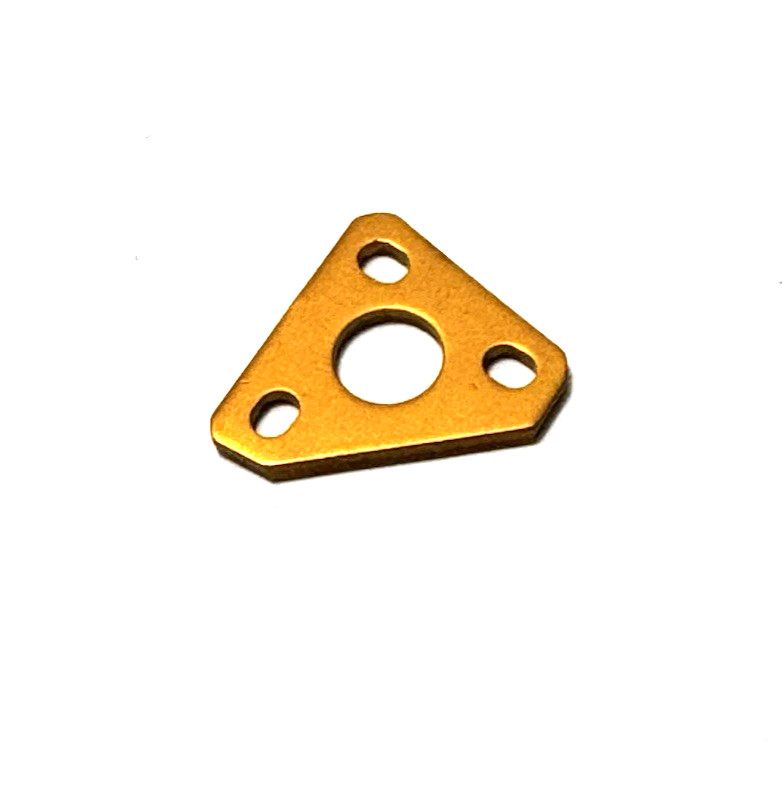 X cell MA 106-68 Gold Anodized Fan Shroud Bracket PRO I Miniature Aircraft