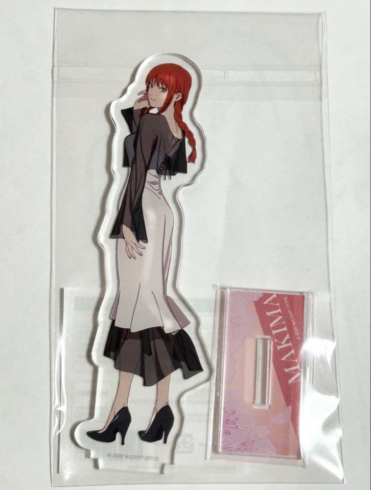 Makima Acrylic Stand Chainsaw Man Movie Reze Prince Hotel Ikebukuro Exclusive