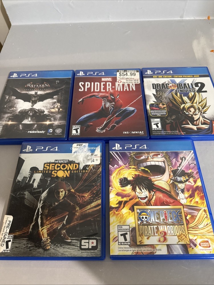 PlayStation 4 Game Lot (5 Games)