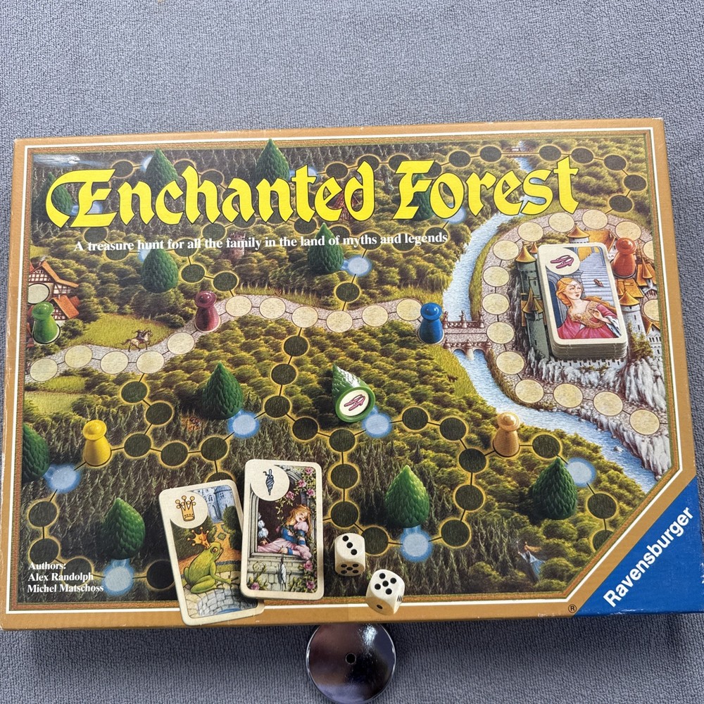 Used Enchanted Forest board game - 1982 - Made In West Germany - See Detail