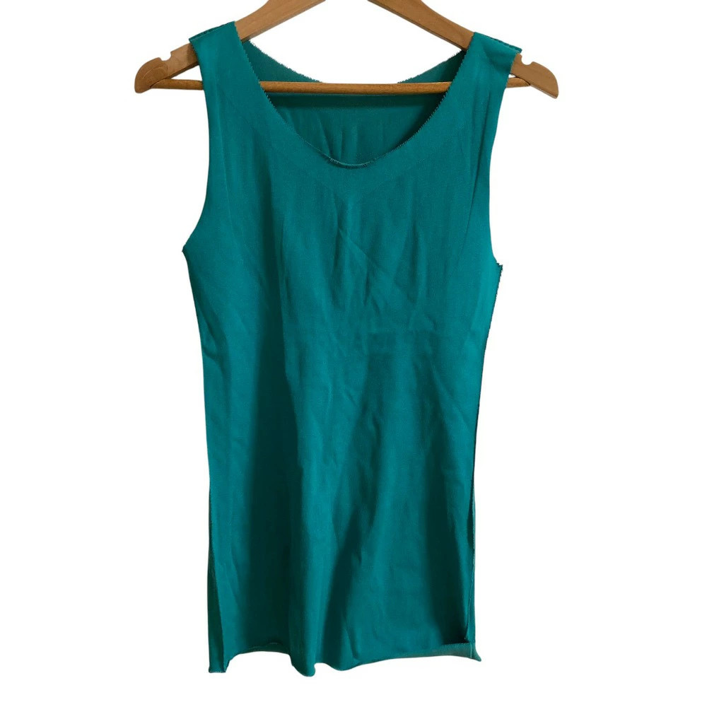 me ISSEY MIYAKE A-POC INSIDE Sleeveless Top Green Women's Used