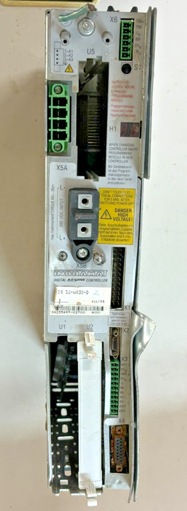 Indramat Bosch Rexroth Digital Ac Servo Controller Dds03.1-W030-D