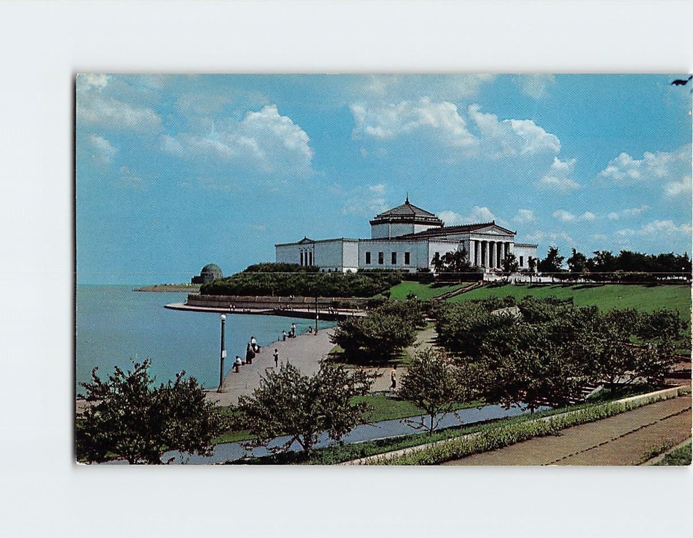 Postcard Shedd Aquarium Chicago Illinois USA