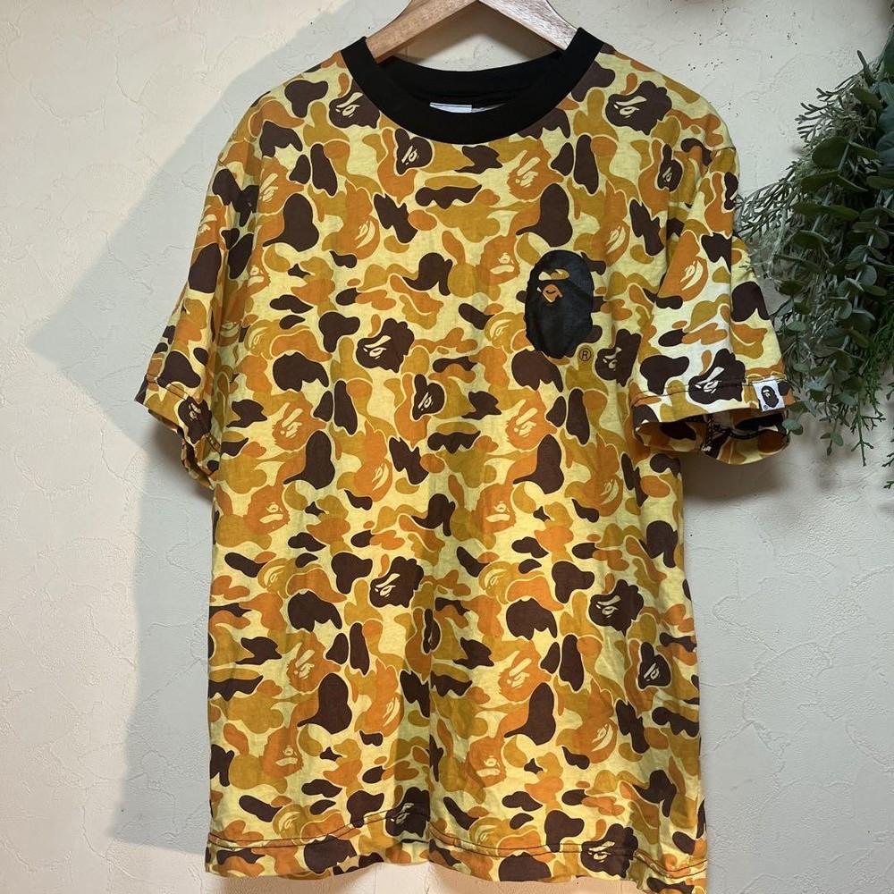 Bape 90s Camo T-Shirt Size M 408931 Vintage Streetwear