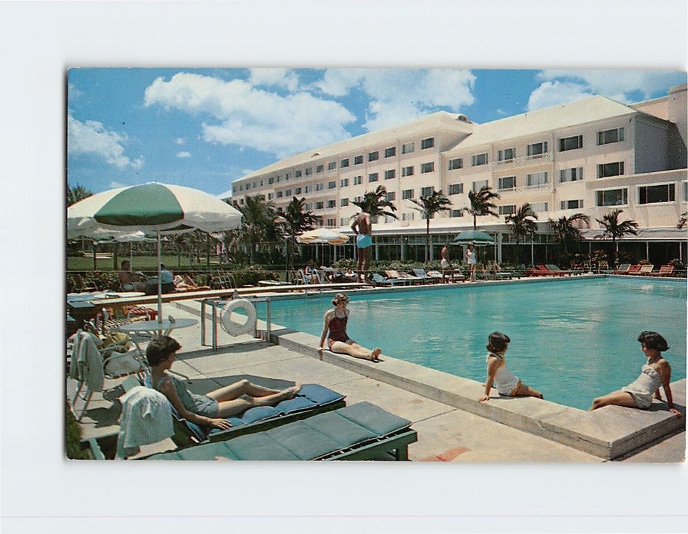 Postcard Emerald Beach Hotel Nassau Bahamas