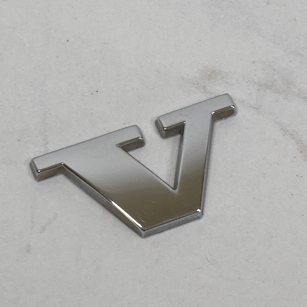 2003-2014 Volvo XC90 Emblem Logo Badge Letter 'V' Rear Tailgate Chrome