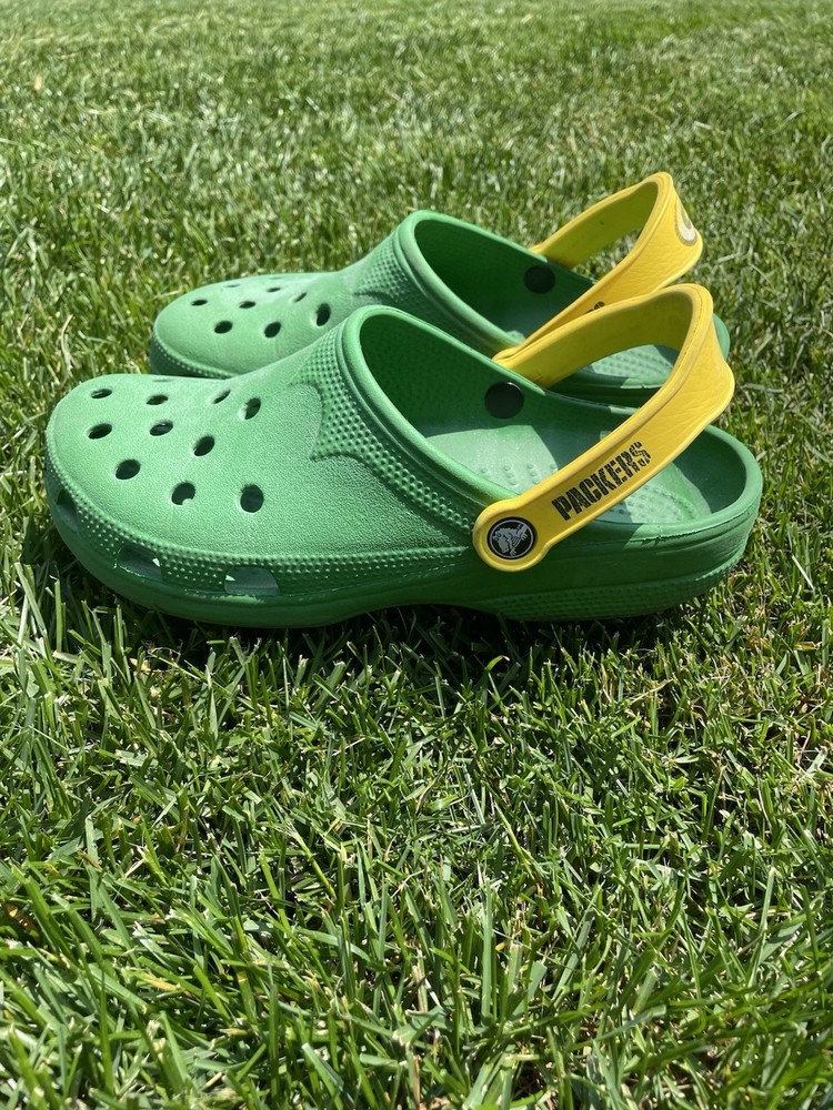 Green Bay Packers Unisex Women's 10-11 Men's 8-9 Large Crocs