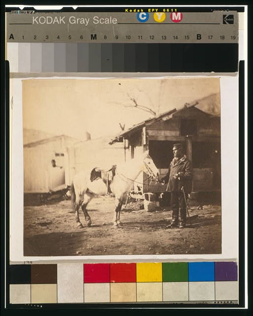 Major Stephen Remnant Chapman,20th Regiment,1855,Crimean War,Roger Fenton