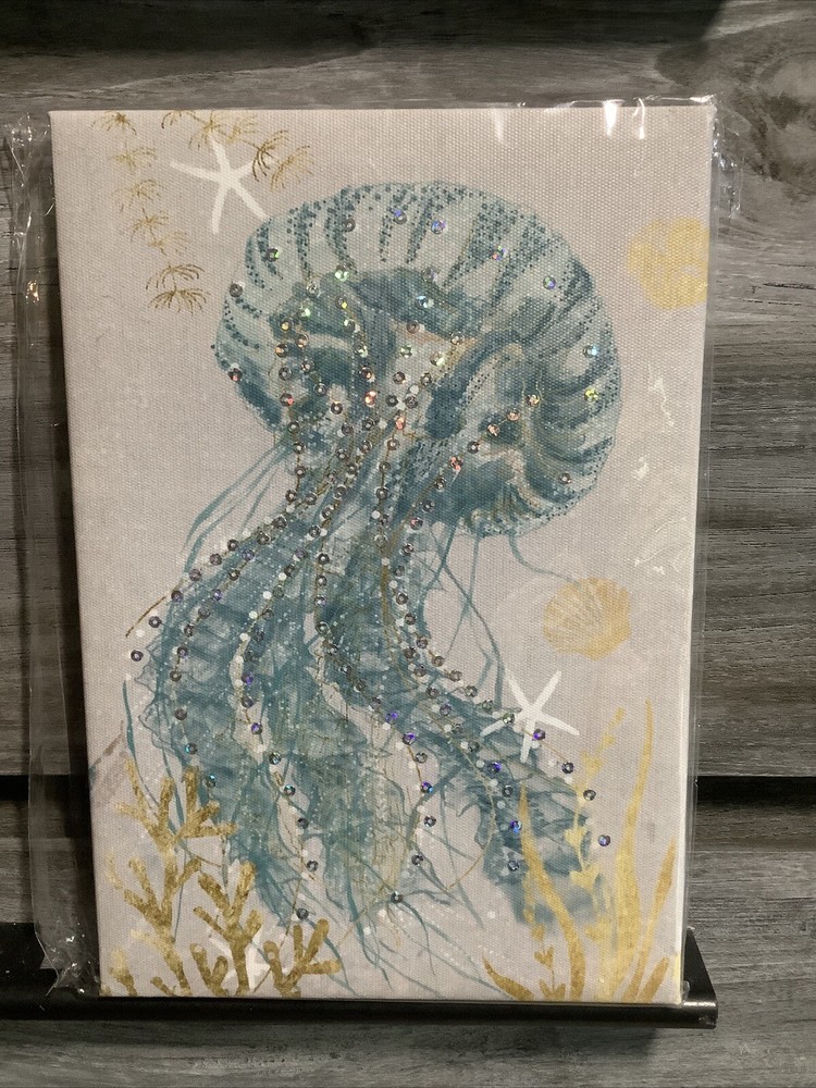 Special Moments Wall Art Jellyfish Saltwater Canvas Print