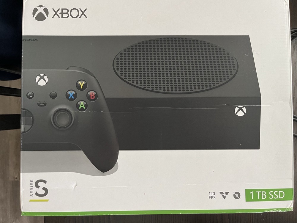Microsoft Xbox Series S 1TB Black Console 120 FPS HDMI with Controller