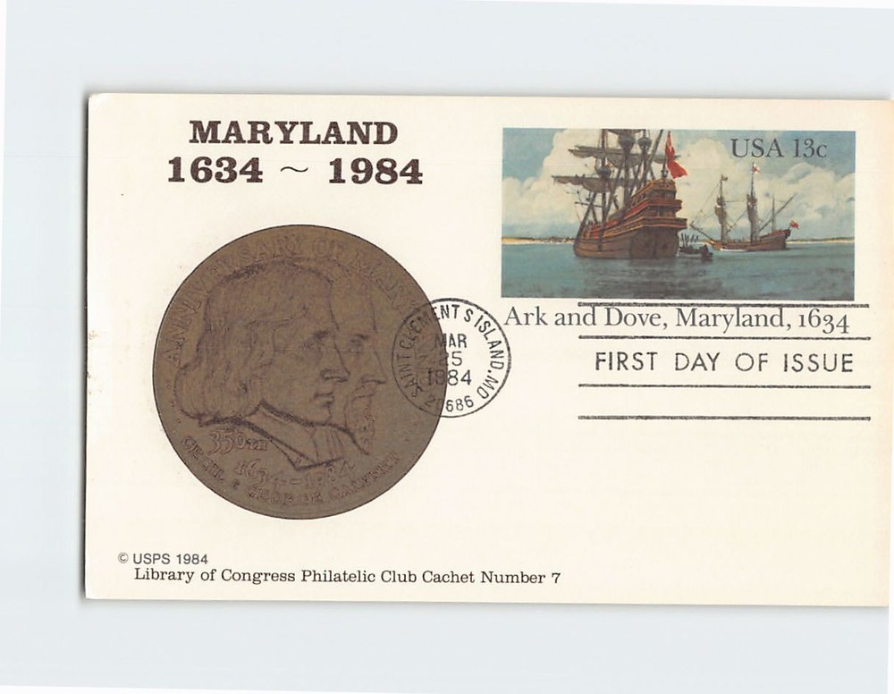 Postcard Maryland USA