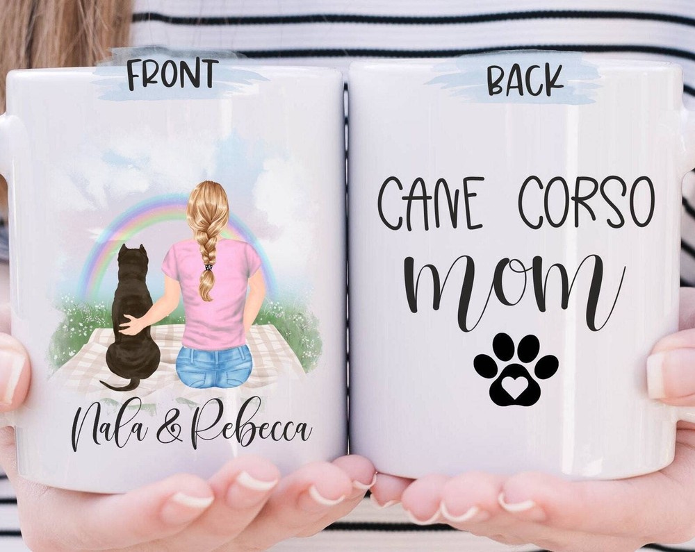 Cane Corso Mom Mug Custom Cane Corso Mug Personalized Cane Corso Gifts Mug