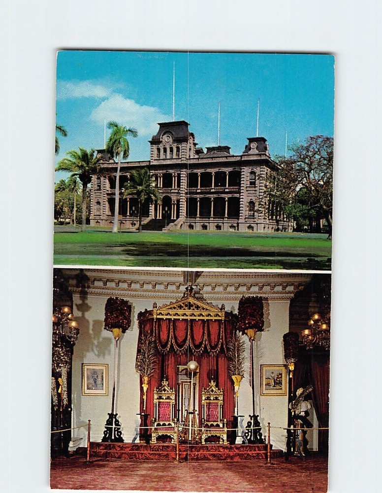 Postcard Iolani Palace Honolulu Hawaii