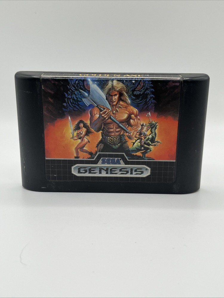 Golden Axe (Sega Genesis, 1989) Authentic, Tested