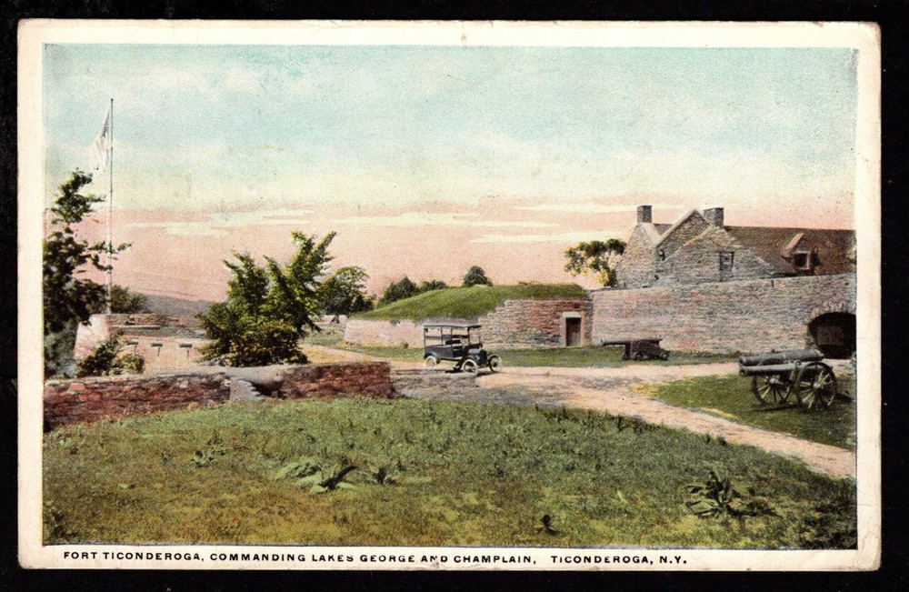 TICONDEROGA NY Fort Ticonderoga POSTCARD