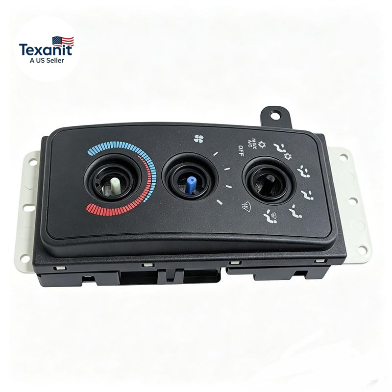 Heater Climate Control Panel Module Fit for Dodge Ram 1500 1999 2000 2001, Ram 2