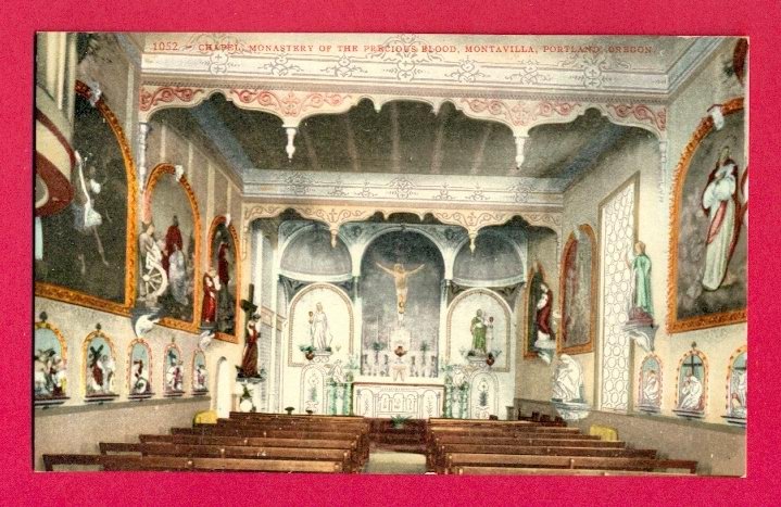 Oregon - Portland, Chapel, Monastery Of The Precious Blood,Montavilla Pc 4639