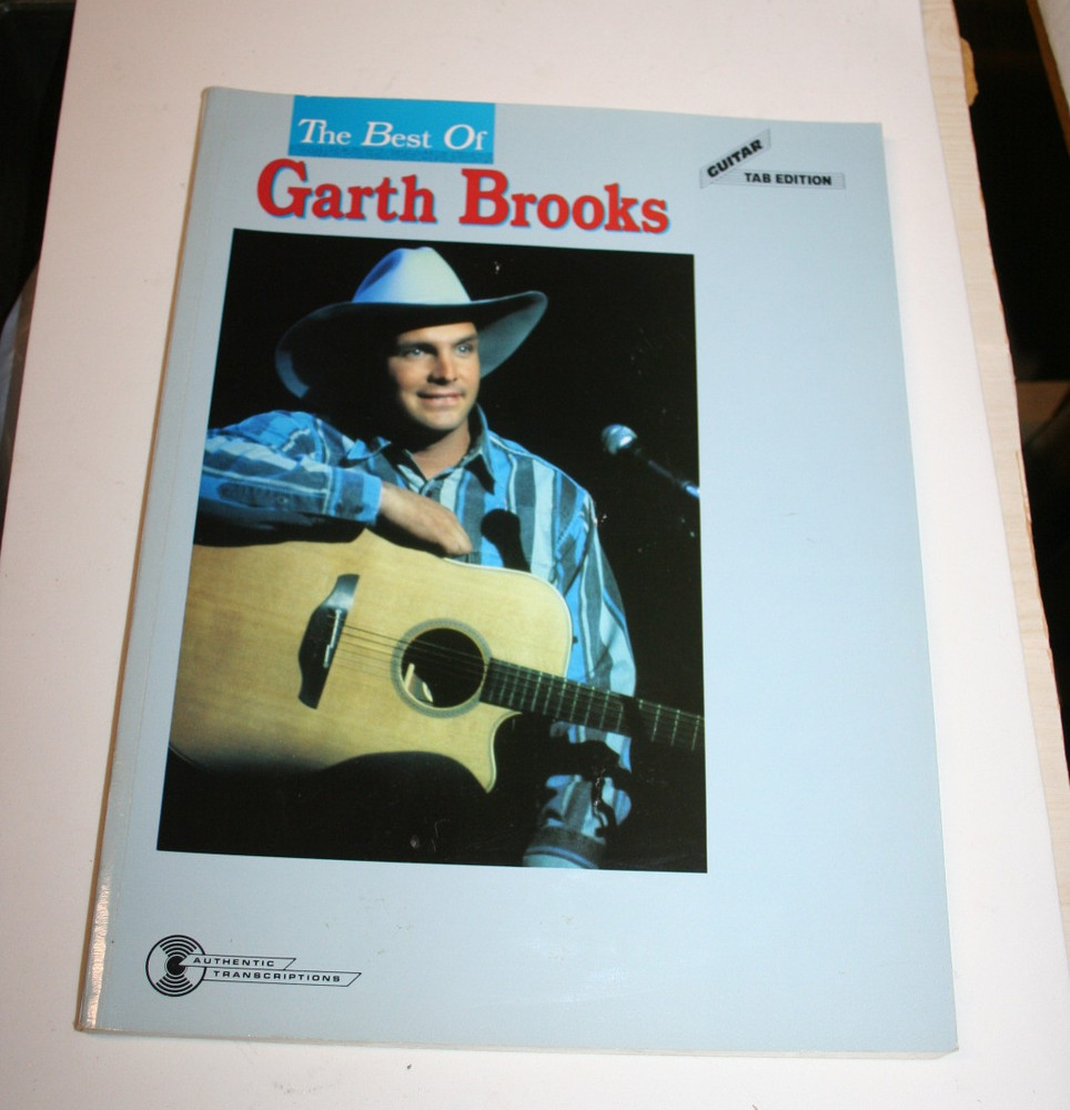 The Best of Garth Brooks Sheet Music Book Guitar Tab Edition (1992)