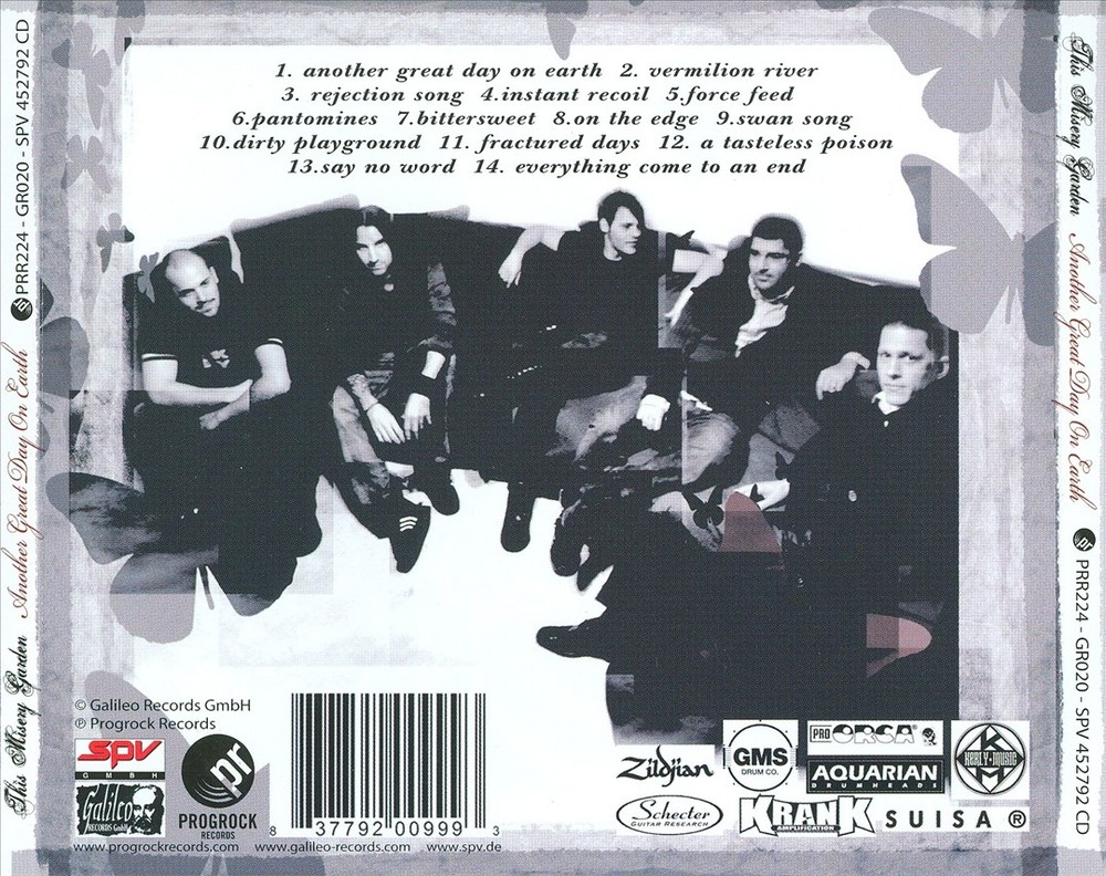 This Misery Garden Another Great Day On Earth New Cd