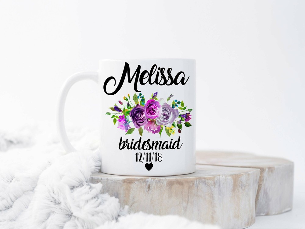 Custom Bridesmaid Mug Personalized Bridesmaid Gift Sister Coffee Gift Bridesmaid