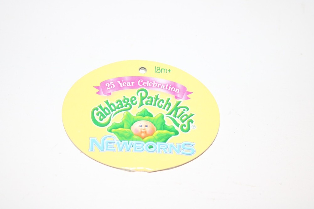 Cabbage Patch Kids 25th Anniversary PA Play Along Newborns with Hang Tag
