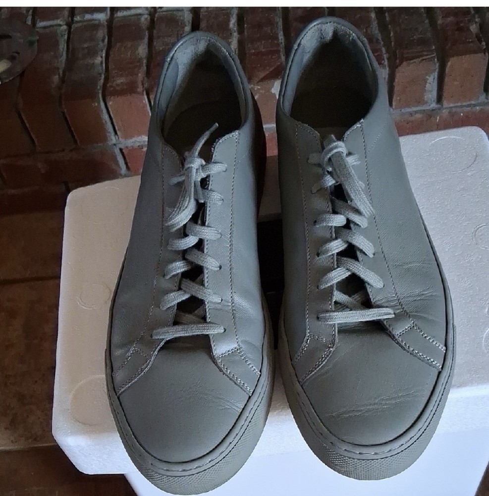 COMMON PROJECTS Gray Achilles Low 46 Made In Italy-image