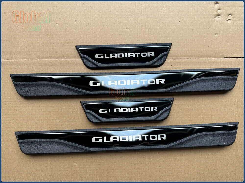 For Gladiator Accessories Door Sill Cover Scuff Plate Protector Trim Kick Panel