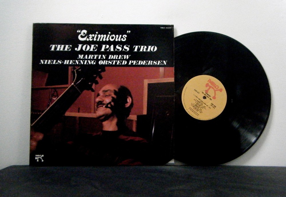 JOE PASS LP Eximious 1982 Pablo  jazz  vinyl