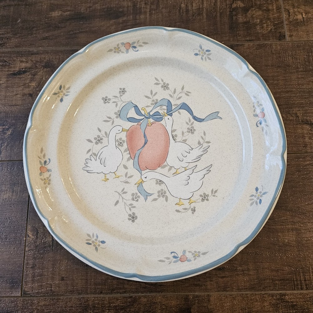 International tableworks MARMALADE 8868 Dinner Plate Goose Geese Replacement
