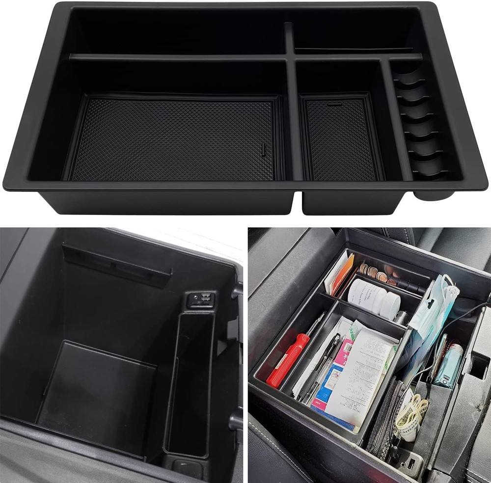 Center Console Organizer Compatible with 2015-2020 Chevy Yukon Tahoe Suburban an