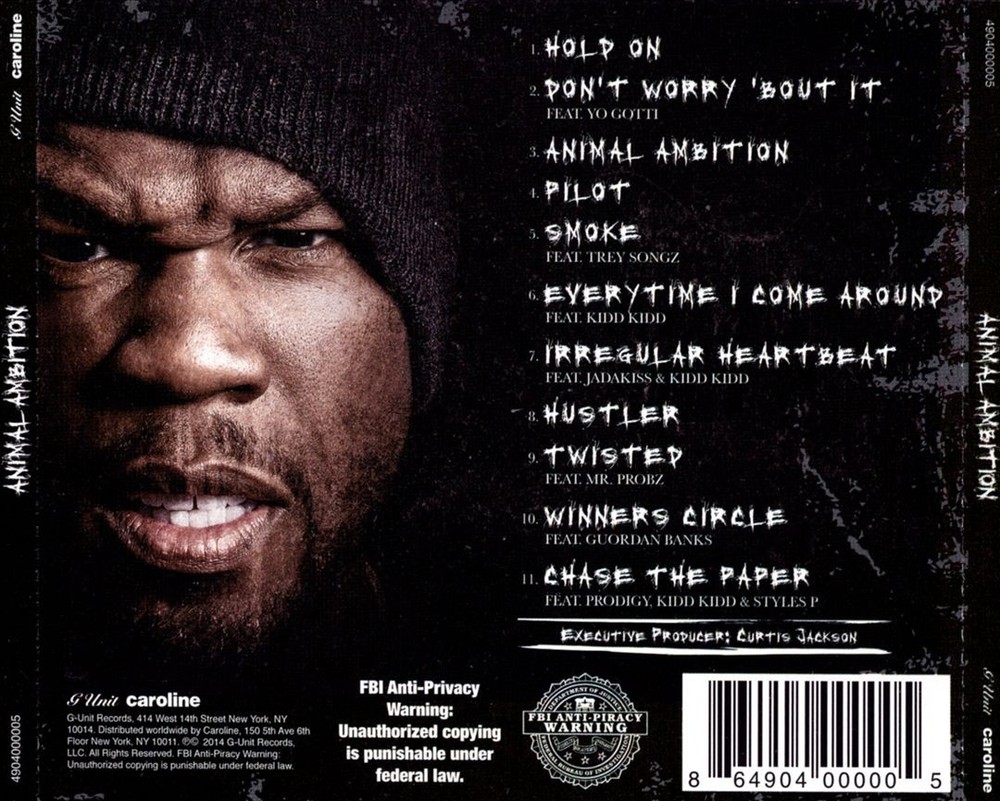 50 Cent - Animal Ambition: An Untamed Desire To Win [Pa] New Cd